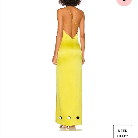 Dakota Bias Slip Gown in Sunflower
Alice + Olivia - Picture 3 of 3